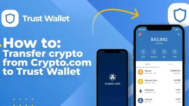 انتقال بیت کوین به تراست والت​