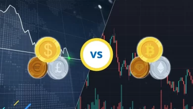 تفاوت بیت کوین و فارکس