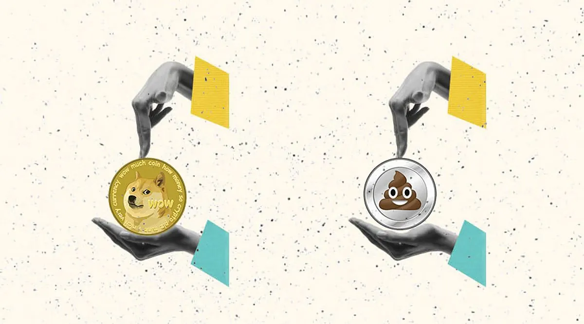 تفاوت شت کوین و میم کوین