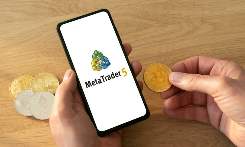 بیت کوین در متاتریدر 5
