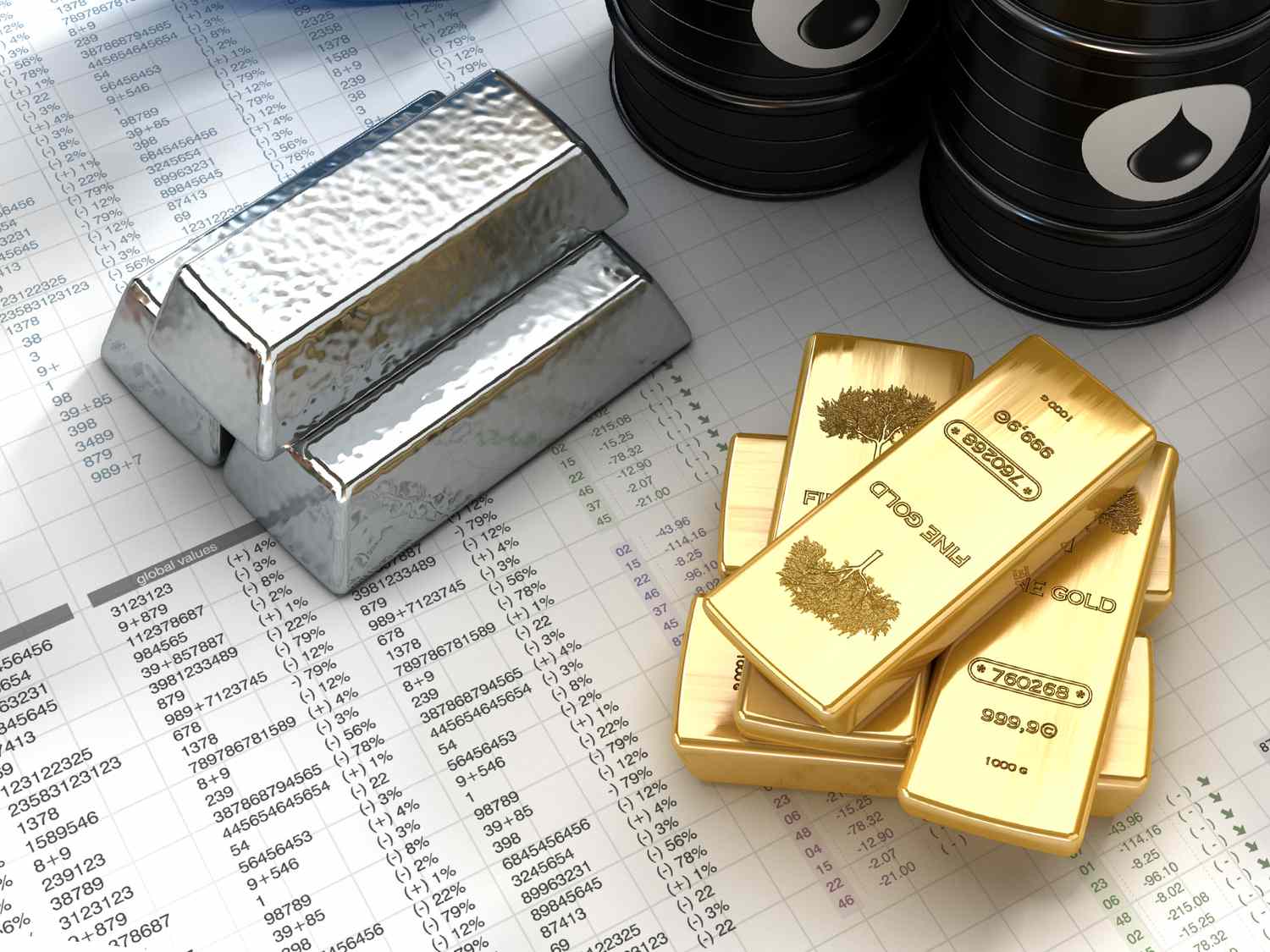مقایسه بازدهی نقره و طلا