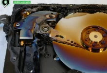 بازیابی-اطلاعات-هارد-سوخته
